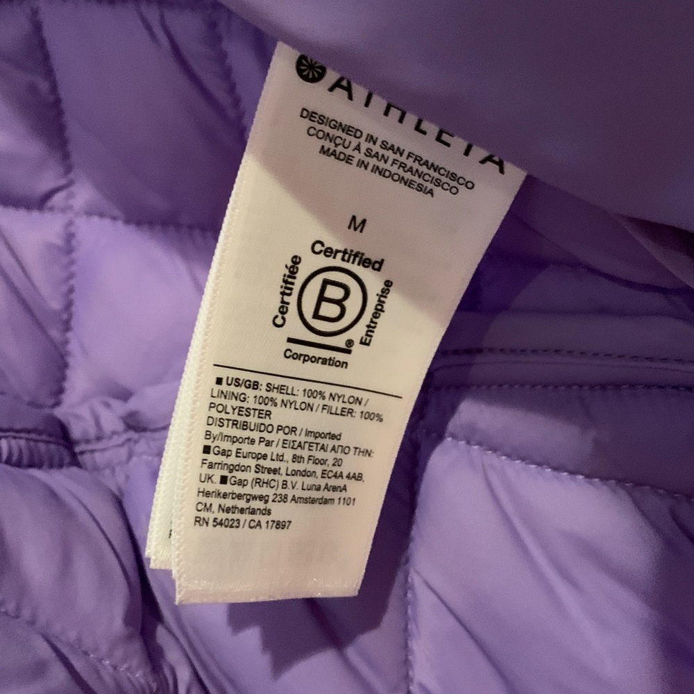 Athleta Whisper Featherless Puffer Jacket - Picture 4 of 4